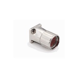 Connecteur femelle M23, 5 pol.,  IP67, 30A, blindé